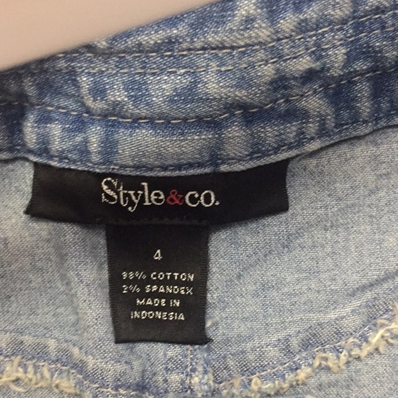 Style&co Denim Jean Skirt - Picture 5 of 5